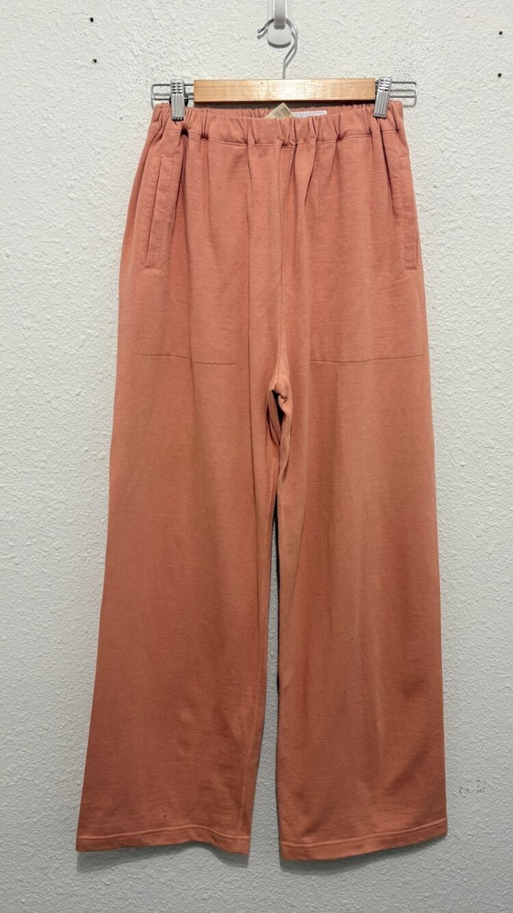 Vintage Issey Miyake Pink Cotton Pants Wide Leg Minimalist Designer